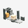 خط بسته بندی بسته بندی بسته بندی پالت اتوماتیک برای جعبه یا جعبه کارتن XKC-1